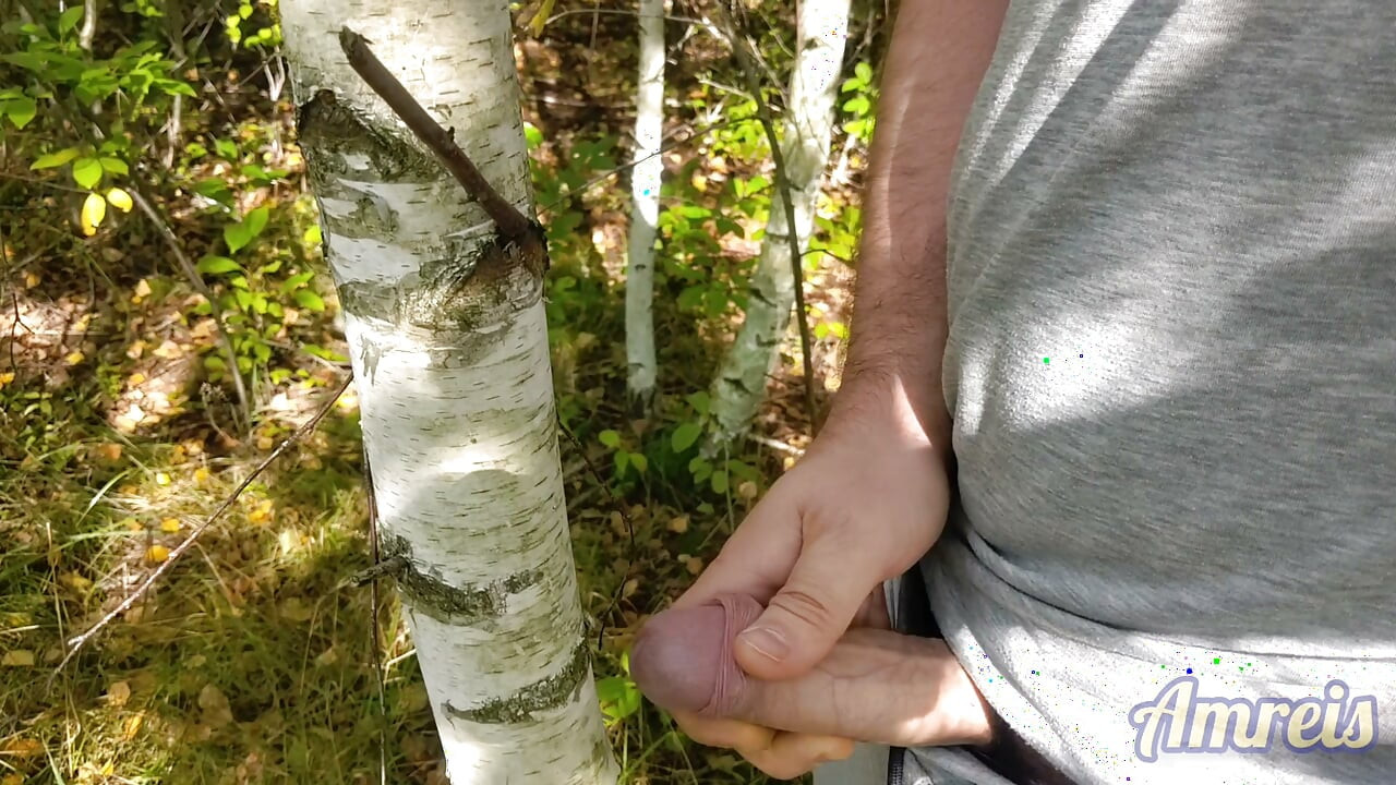 Jerking off in the woods near the highway. I almost got caught!