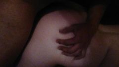 Wife big boobs and ass fucked doggy style