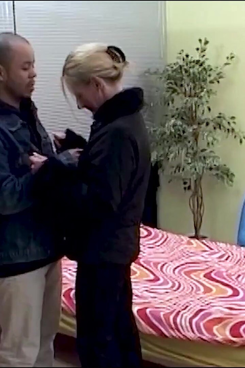 Blonde Meets BBC at Fuck Casting