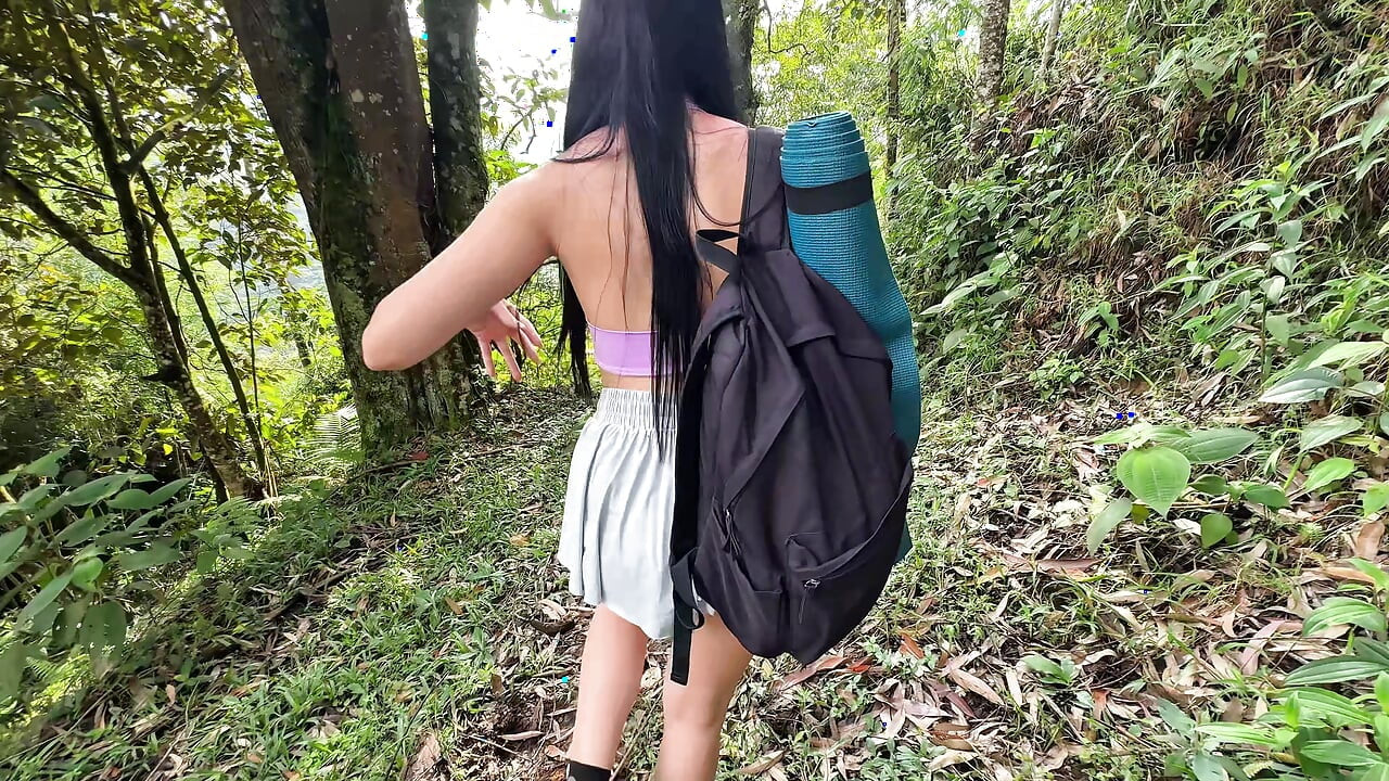 I find her trespassing on my property, and she asks me to fuck her so I won't call the police.