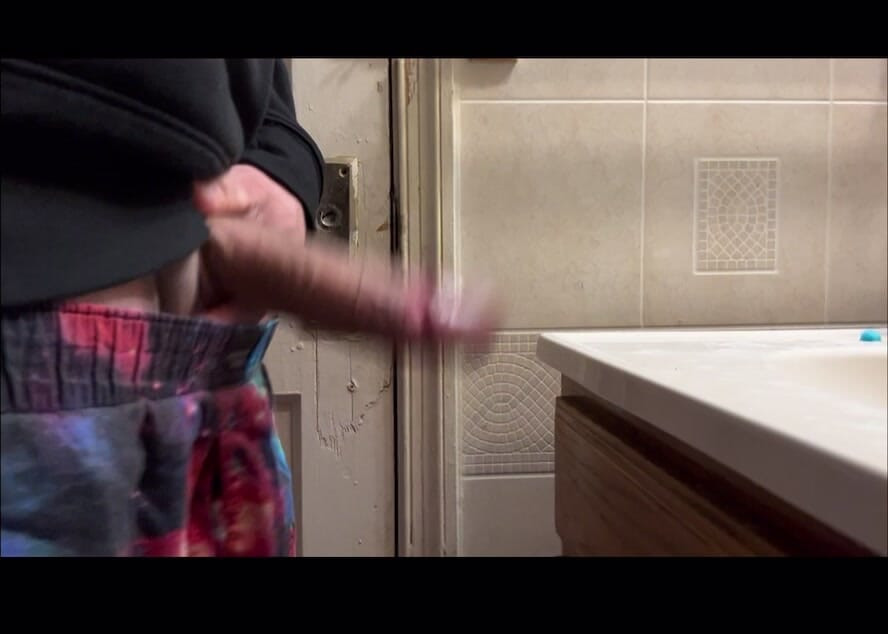 Touching me in the bathroom