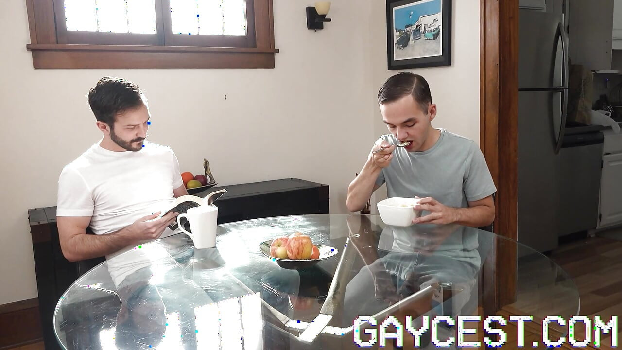 Cute sexy twink Marcus Rivers rammed hard by his DILF Stepdaddy