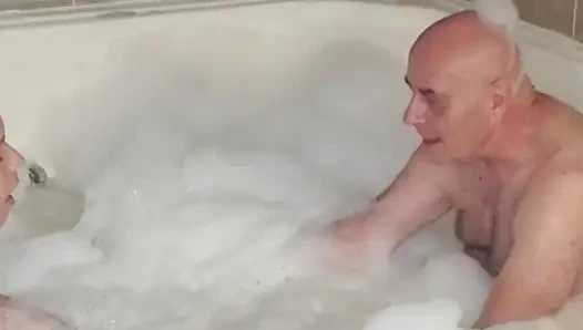 HOTTEST WET MASSAGE WITH ADAMANDEVE AND LUPO