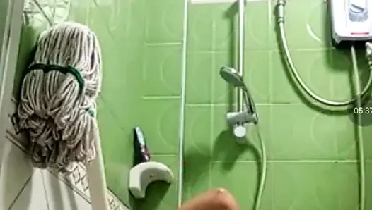Just watching assy taking a bath in the morning