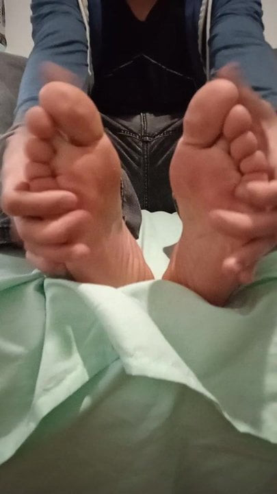 After work feet