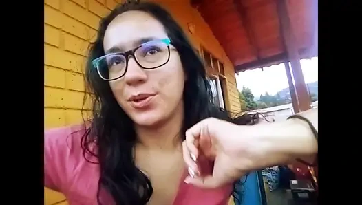 I Touch My Pussy on the Balcony and the Neighbors Watch Me From the Window