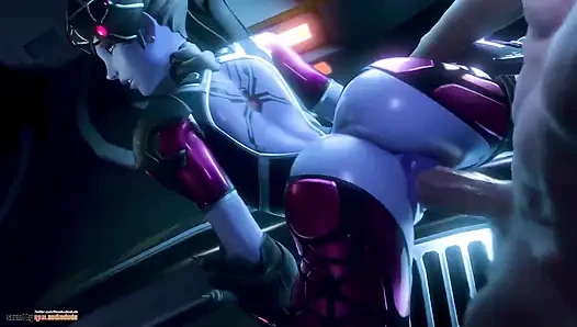 3D Sfm Tifa DOA ELF yuffie dva viper compilation.mp4