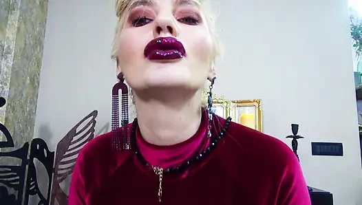 enslaved by  lipstick  kisses