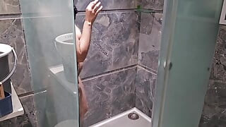 Stepsister Get Turned on When I Watch Her in the Shower and Then Fuck Hard