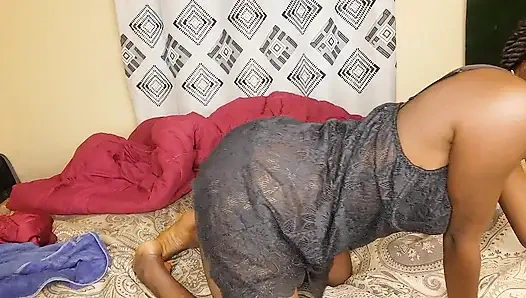 The nun trying to squirt