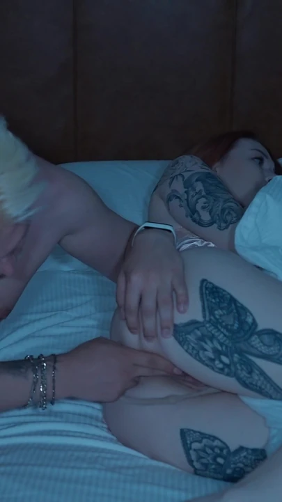 Must-share moment from "Step Sister Shocked When Step Son Cum in Step Mom While Share Bed Sex in Hotel Room (feat. Kisscat)"
