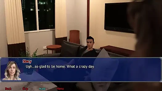 Ofis karısı #24 - Stacy iş yerindeki adamlar tarafından sikiliyor... Jason arabada Stacy'yi sikiyor ve bir yabancı da katılıyor.