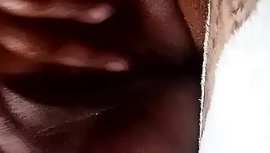 Sister-in-law is draining the water from her