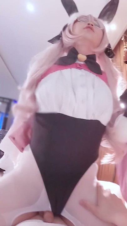 Tamamo Cosplay Sex, FGO Sexy Ladyboy Cosplayer get Fucked, Fate Crossdresser Tgirl trans Hentai 4 | Clip 1