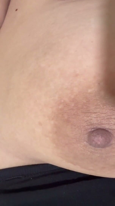Hot mom plays with her huge nipples delicious | Clip 1