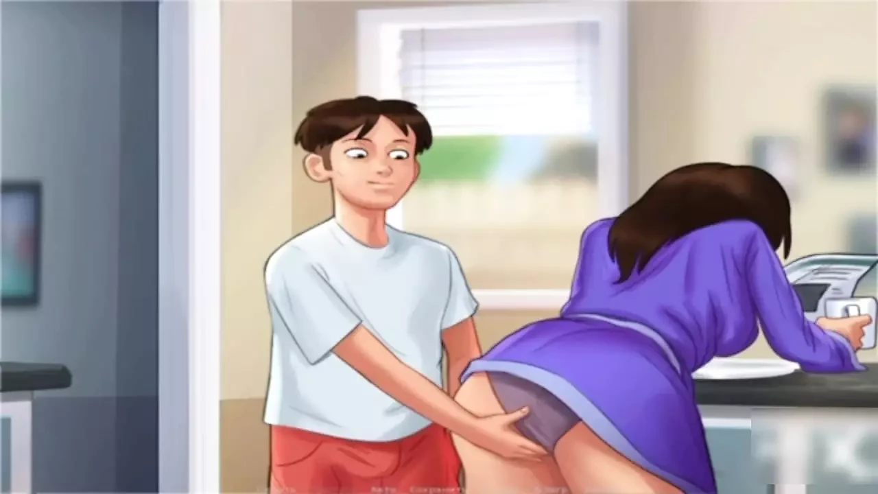 SummertimeSaga Inserted Cock In Mature Kitchen Sex Boy