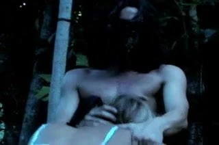 hot blonde getting fucked by a werewolf