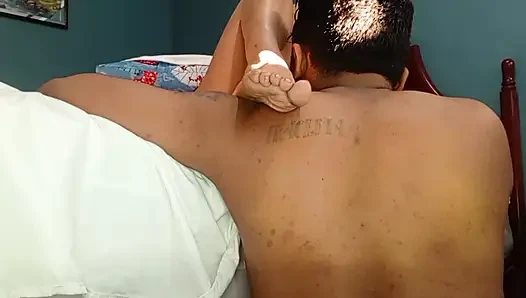 Оральный секс для моей 20-летней соседки