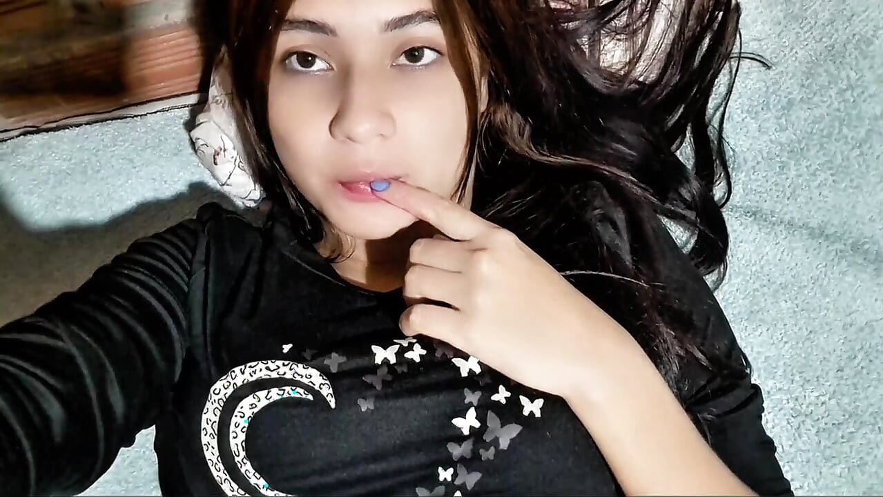 College girl masturbating with a follower