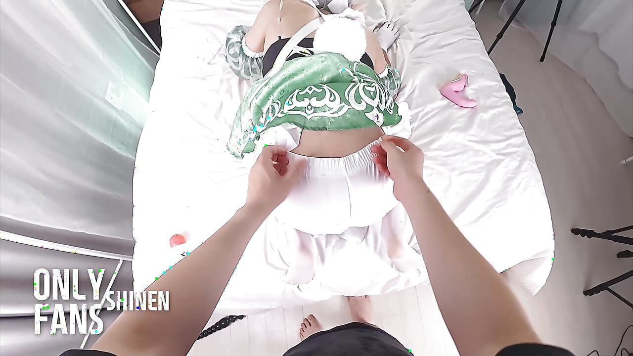 Genshin Impact Nahida Cosplay fode, Hentai Shemale Cosplayer, asiática Femboy trans p3