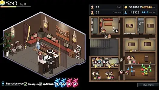 Lustvoller traditioneller massagesalon - Misas erotische massage wird zu sex - hentai-spiel