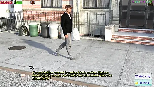 Alice in wonderland lagi asik main game slow burn - ibu tiri mertuanya 1