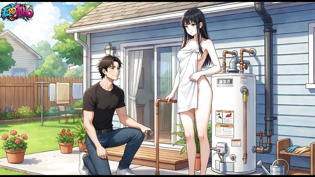 헨타이 애니메이션을 보면서 여친의 의붓여동생(19)을 따먹었어