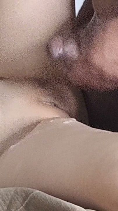 Husband left me blindfolded and surprised me with his black friend's huge cock BBC BRAZIL washed me with cum, I WANT MORE! | Clip 2