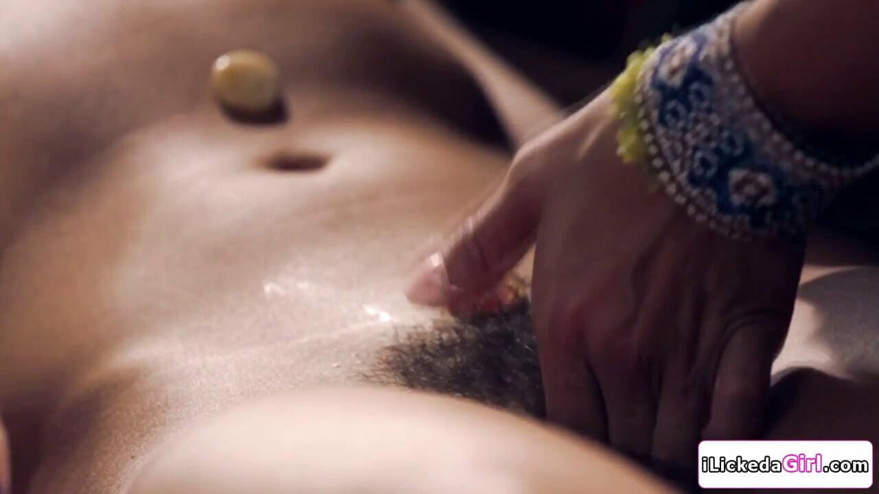 Big tits lesbian Latina fingers and licks bff’s hairy pussy