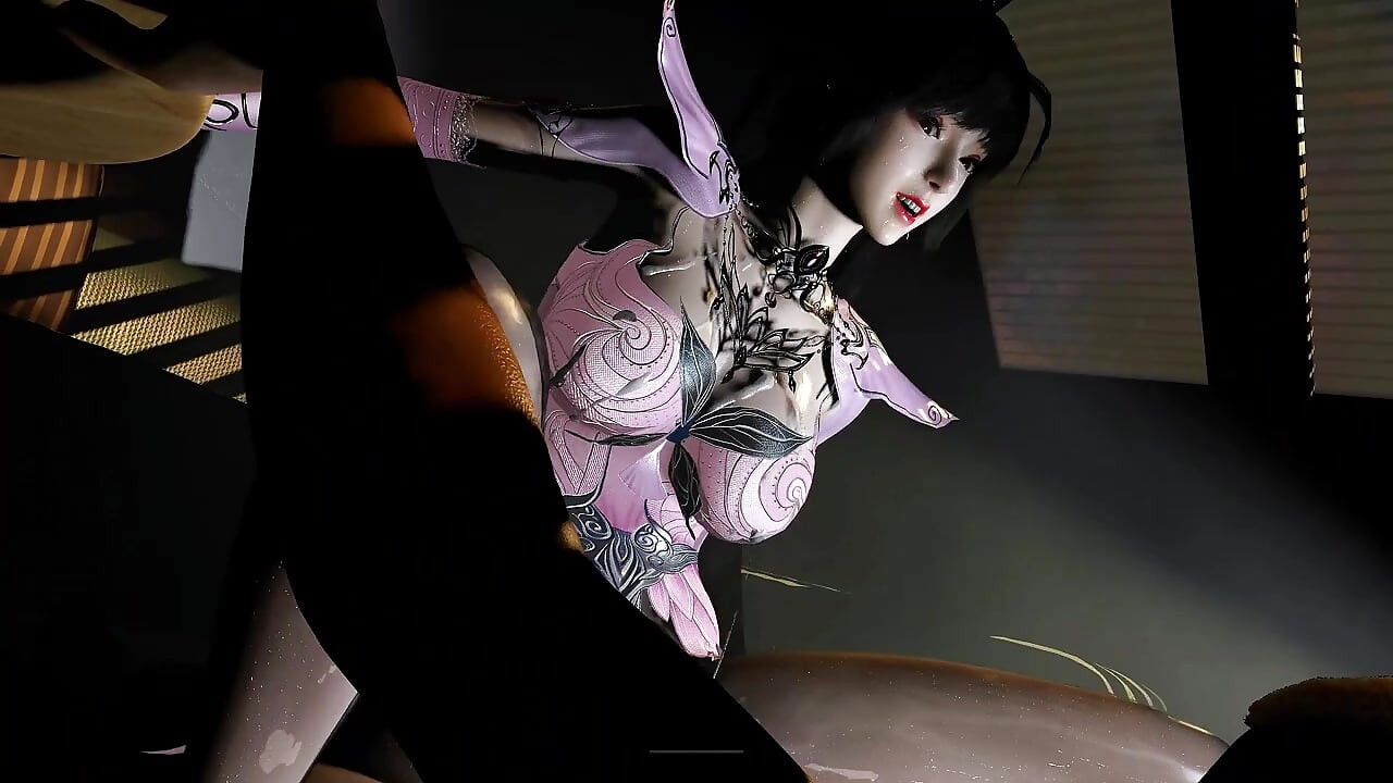 3D 诱惑发光：屁股女王出现 - 3D 动画 成人动漫