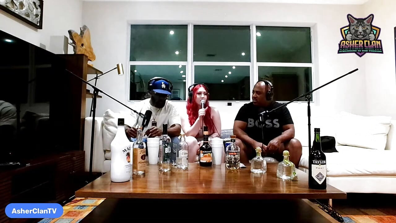 Asherclantv podcast hazaña estrellas para adultos Arietta Adams, Ace Bigs y Mrflourish podcast Asherclantv