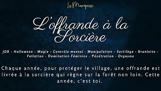French Audio Porn | The witch uses you for your pleasure