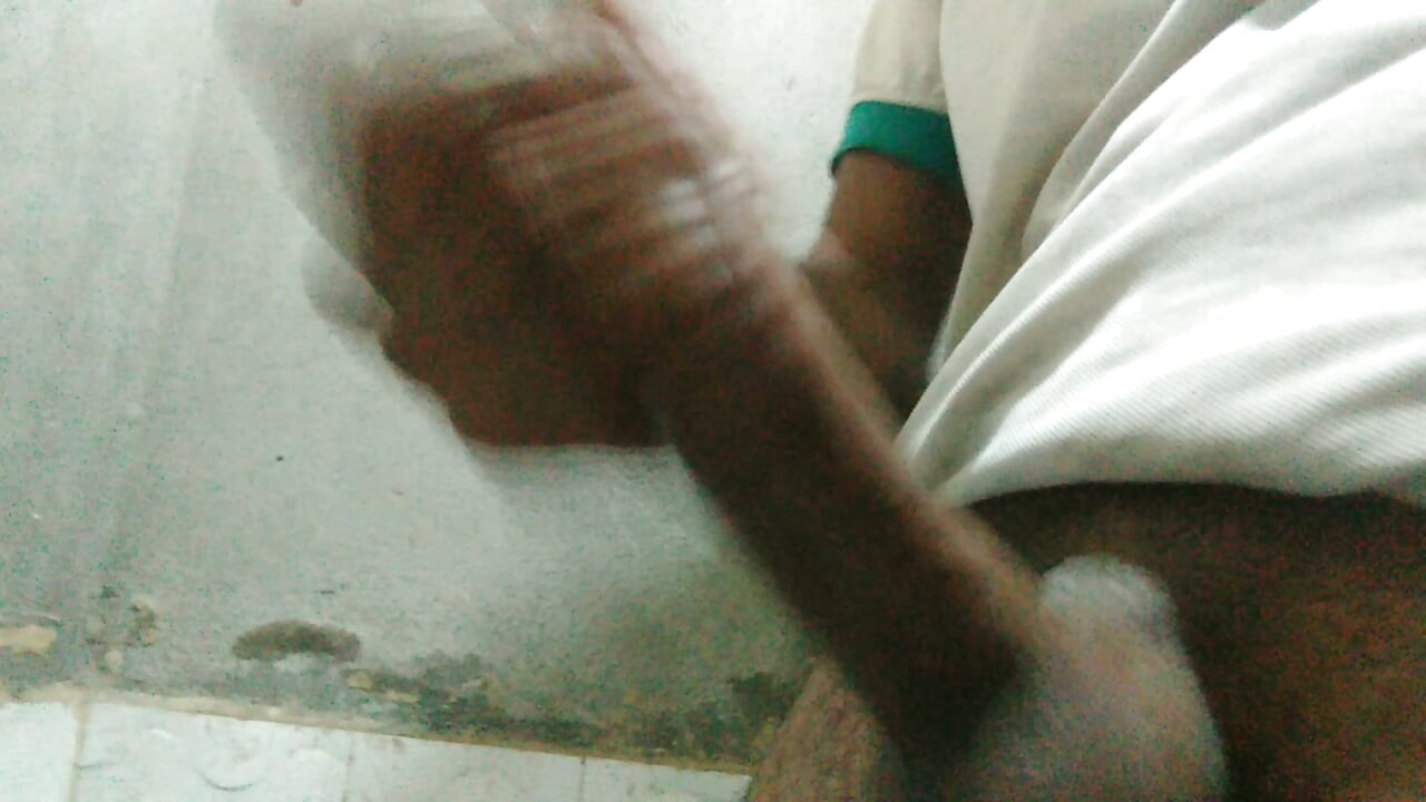 Big cock Jerking Off - Hot Indian Solo Cock Stroking Video