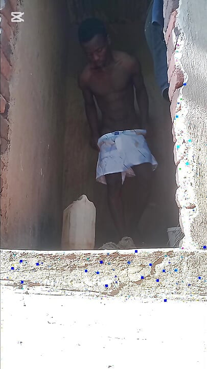 Our little stepbrother masturbating in the Bathroom