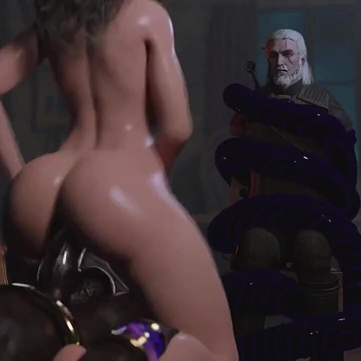 Yennefer Blacked in Front of Cuckold Geralt, the Witcher