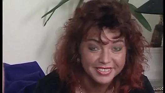 Blonde sweetie getting instructions from redhead slut how to get fucked