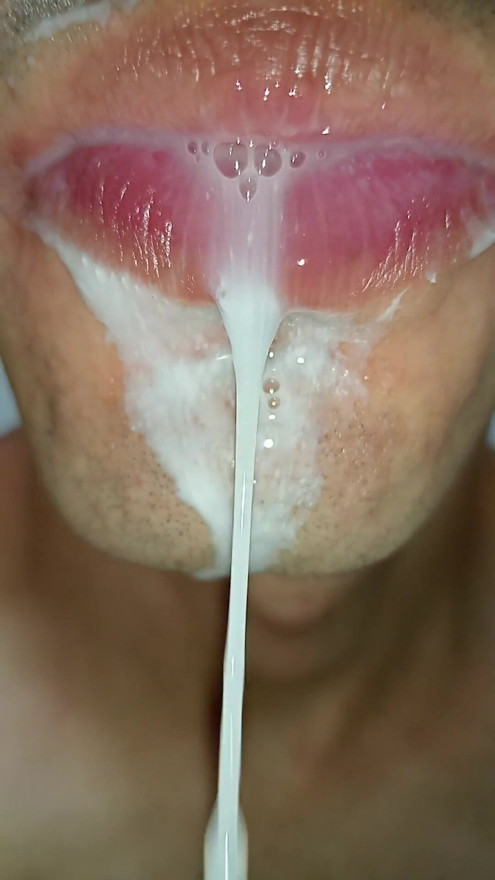 I LOVE CUM IN MY MOUTH, TONGUE LONG TONGUE, KISS, SIX PACK, FITNESS GYM, SUBMISSIVE, WOMEN'S LINGERIE | Clip 1