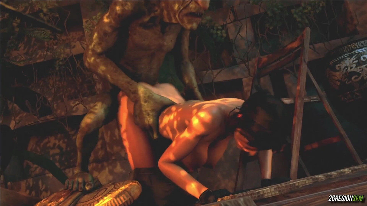 Lara Croft VS Goblin