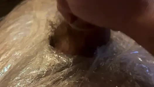 Cum in Plastic