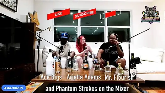 Adult Star Podcast with Arietta Adams Hosted by Mrflourish and Ace Bigs