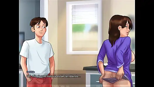 Orta yaşlı seksi kadın bütün gün kolajenden boşalmak istiyor - yaz mevsimi efsanesi