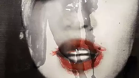Uff uff jazmin için boşalıyor