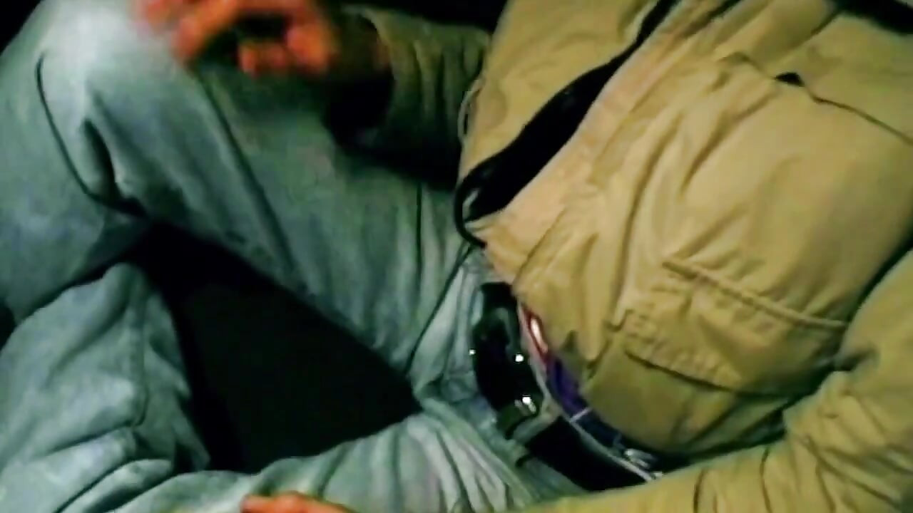 Brunette Fingers Herself Deep in Dark Car