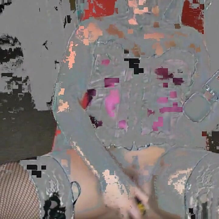 Eyaculación caliente con el consolador