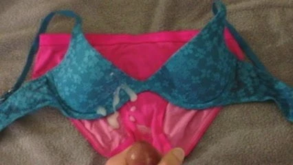 Pink Panty Cumshot 05