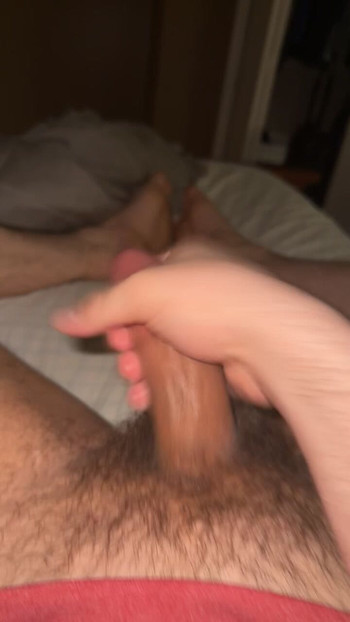 Shooting Huge Load While Jerking Off! with Deep Breathing & ASMR