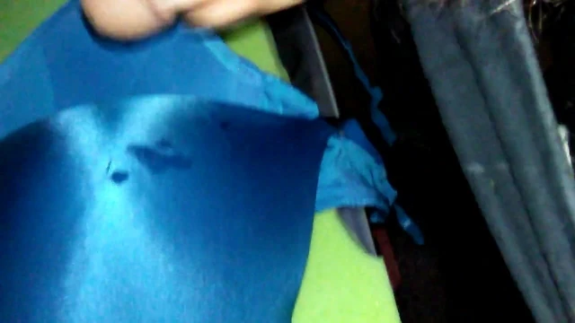 Cum On Bra at Work!