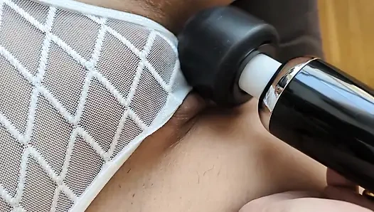 Masturbating me imagining that you look at me