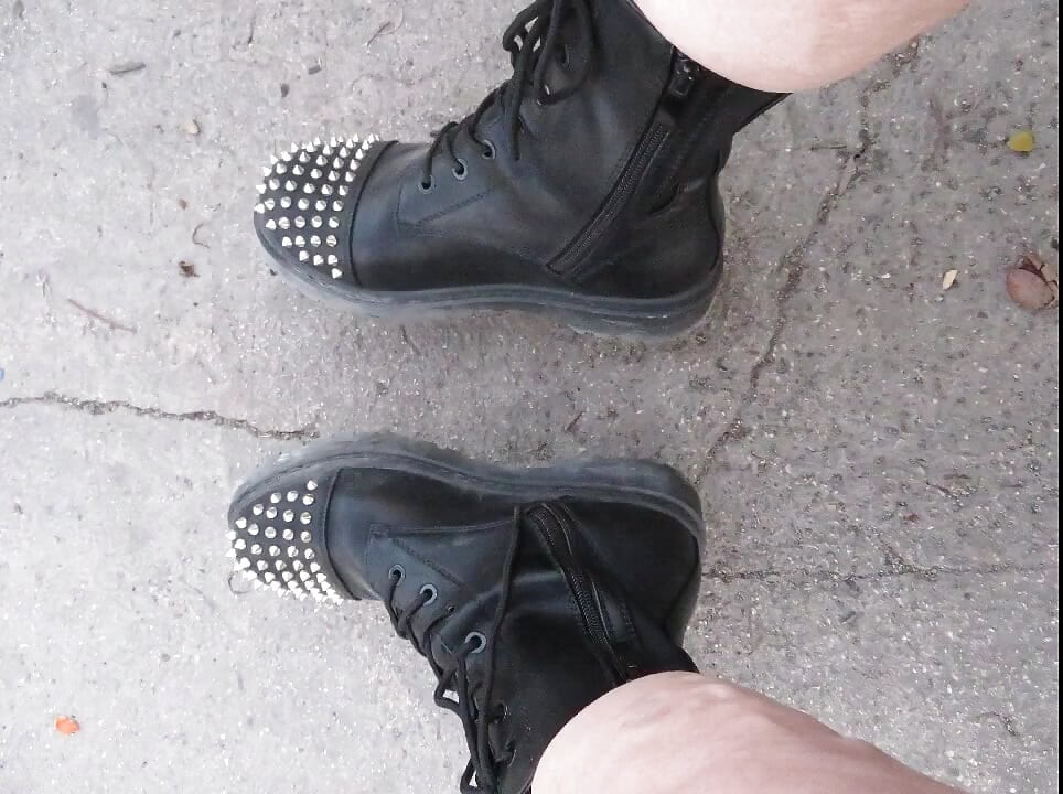 Photos of My Feet in Boots Socks and Bare