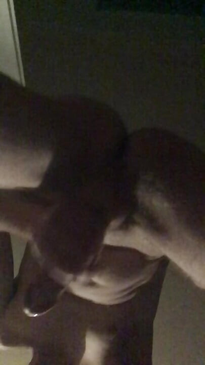 Lovely ass view, little dark movie but light shine's upon and behind me !